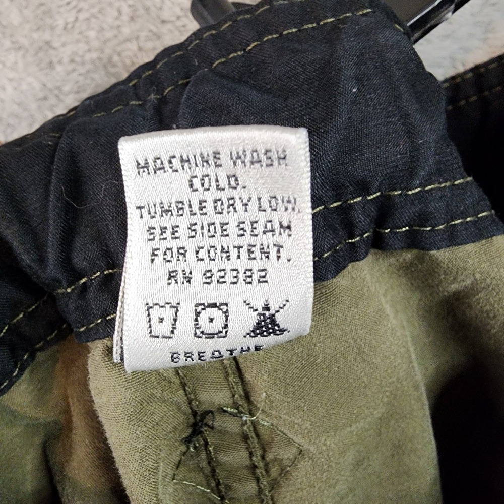 Prana Pants Womens Large Olive Green Cargo Utility Outdoor Hiking Casual - Picture 7 of 12